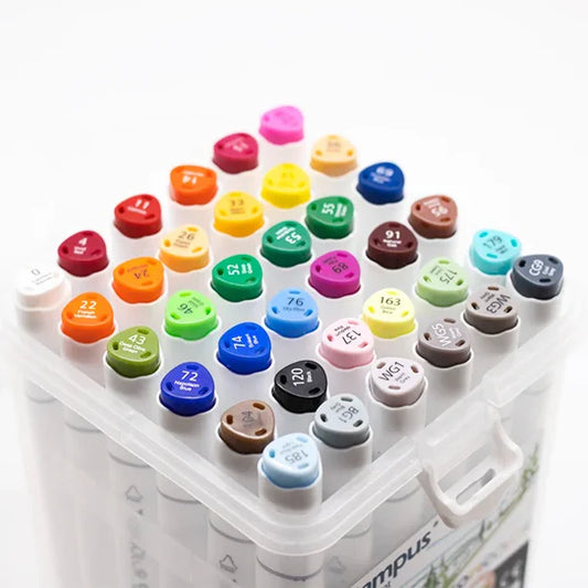 Estojo 36 Marcadores Campus Student Dupla Ponta Topicolors (Cópia)