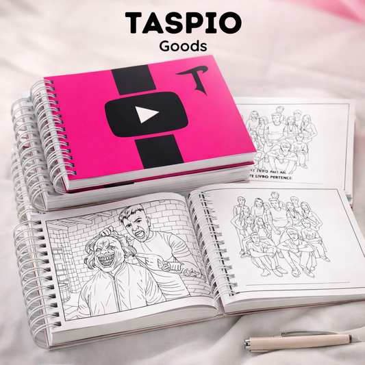 Taspio Goods - Livro de colorir tropa do Taspio