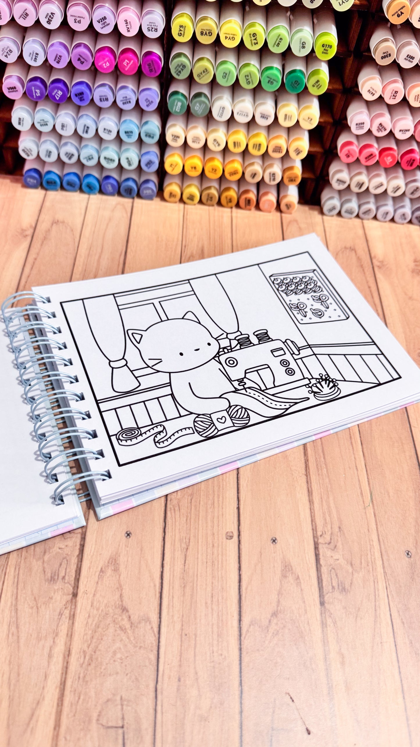 Caderno de colorir momentos