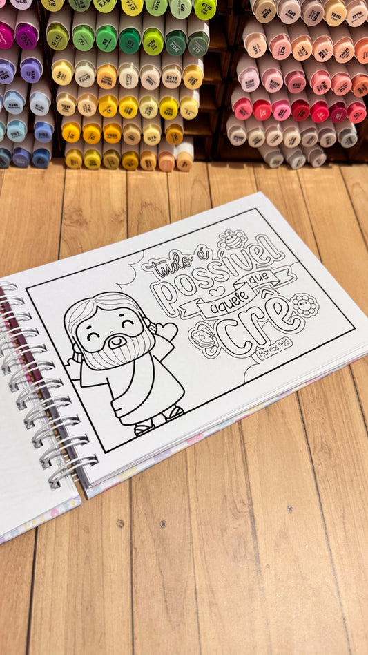 Livro de Colorir Versículos
