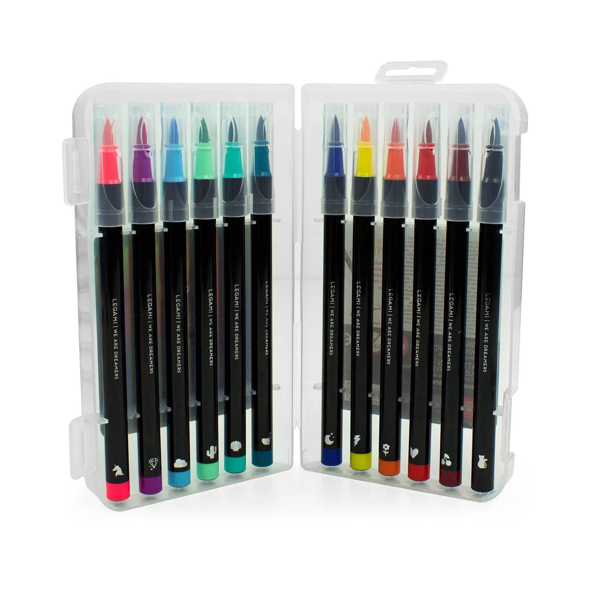 Conjunto 12 Brush Markers Multicolors Legami