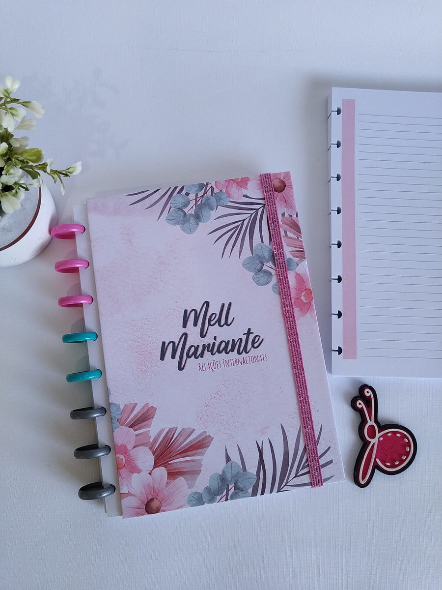 Caderno de disco personalizado