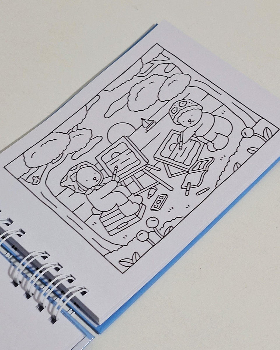 Caderno de colorir Bobbie Goods